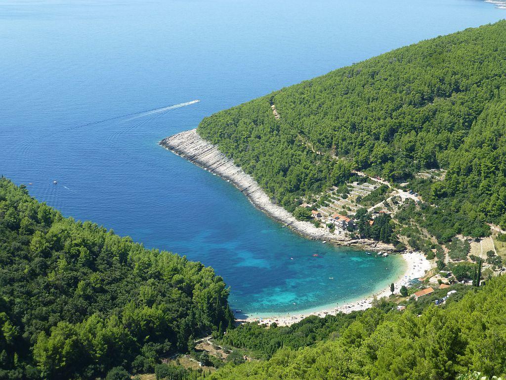 Villa Apartments Mate Cebalo Lumbarda Buitenkant foto